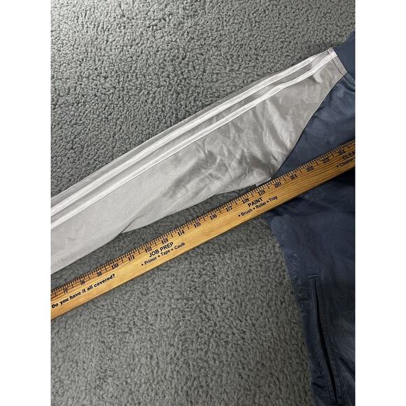 Adidas Floral Print Jacket Women Small Full Zip 3 Stripe - Picture 8 of 12